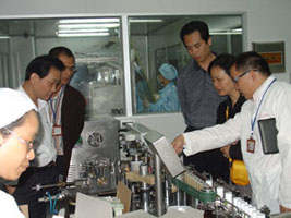 省領(lǐng)導、市領(lǐng)導來(lái)我司進(jìn)行視察、指導